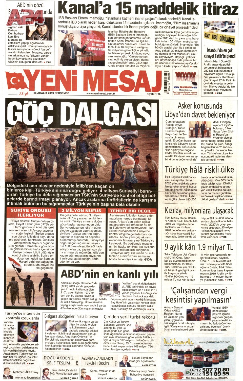 Yeni Mesaj