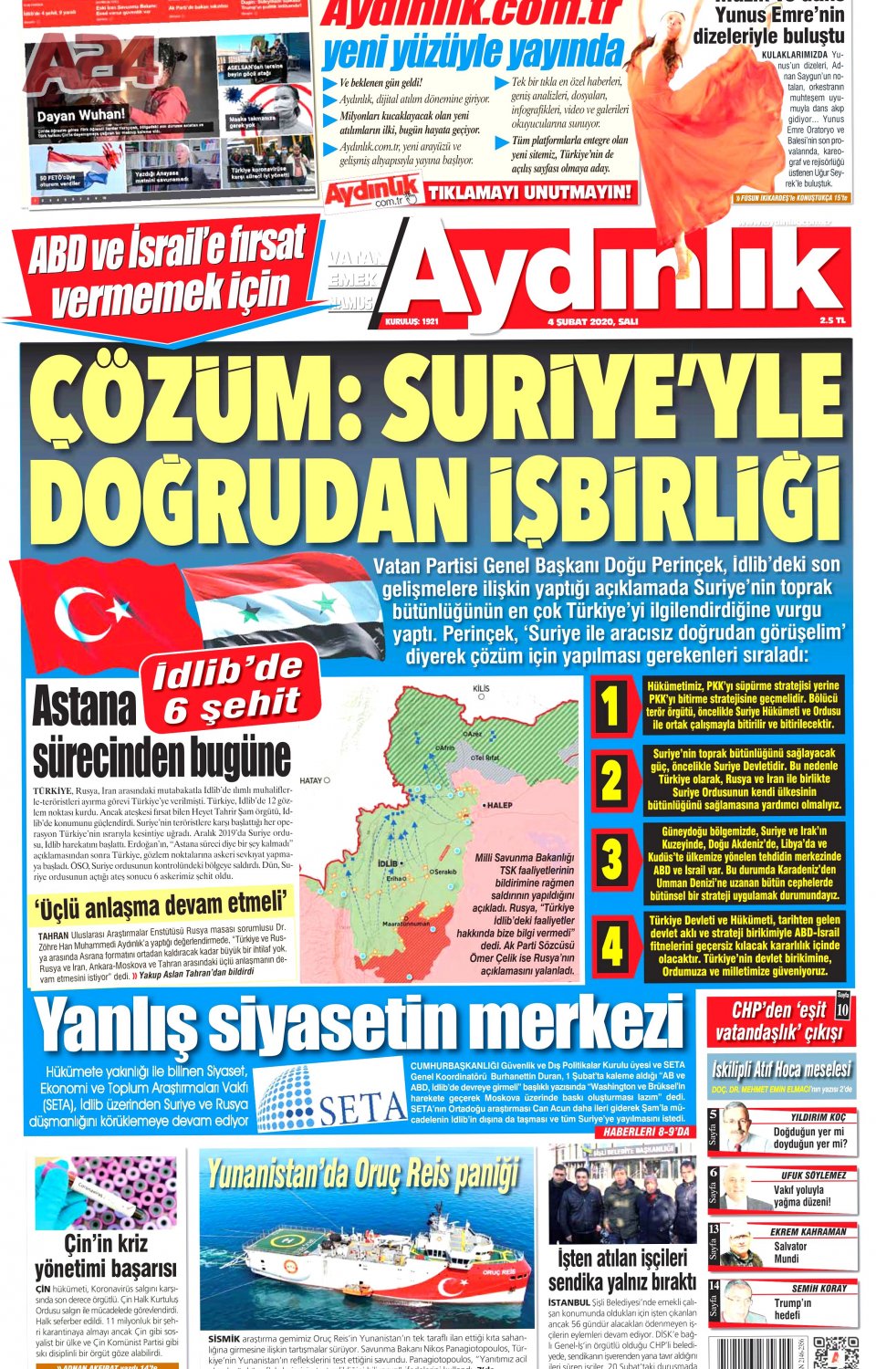 Aydınlık Gazetesi