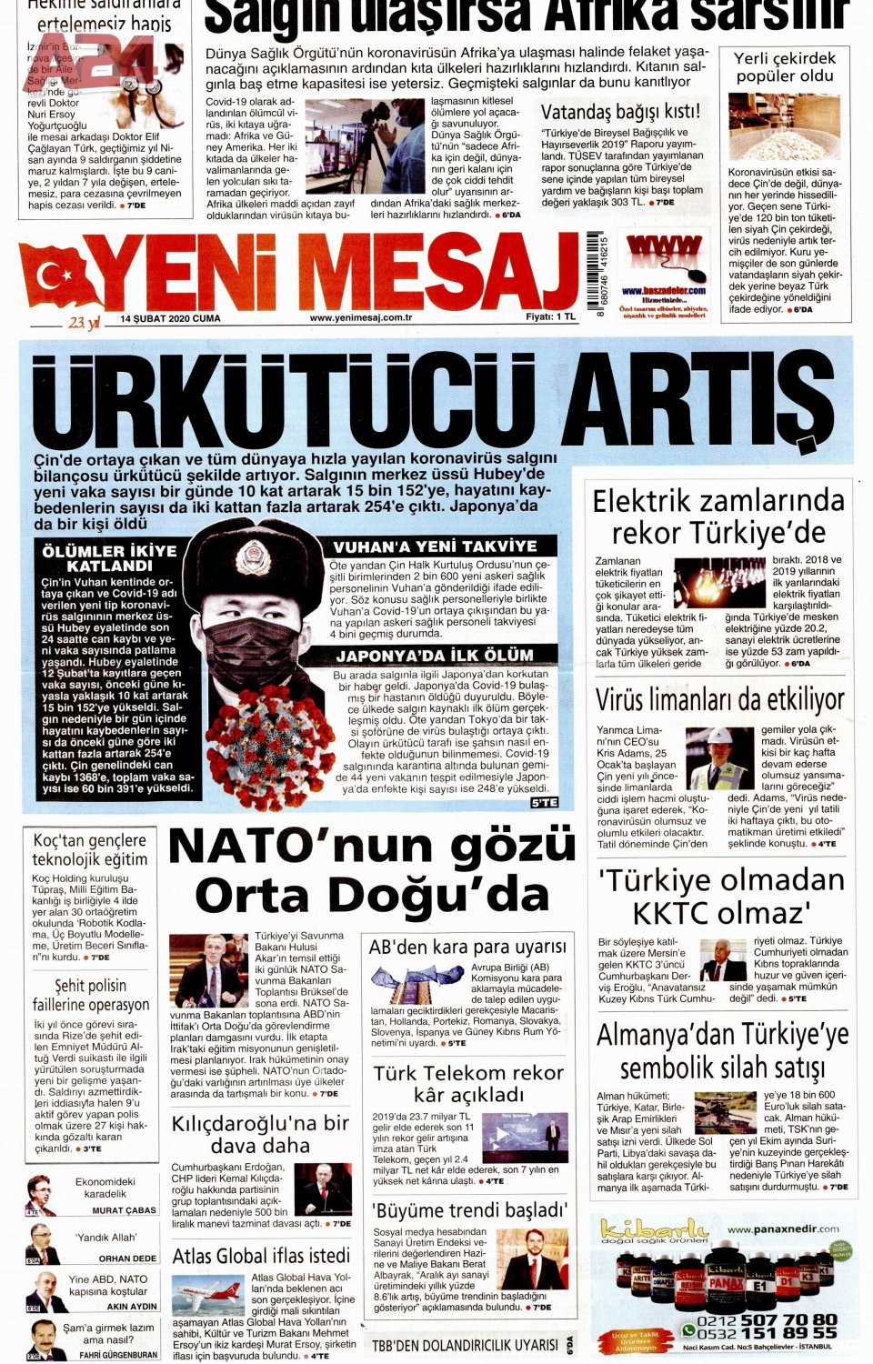 Yeni Mesaj