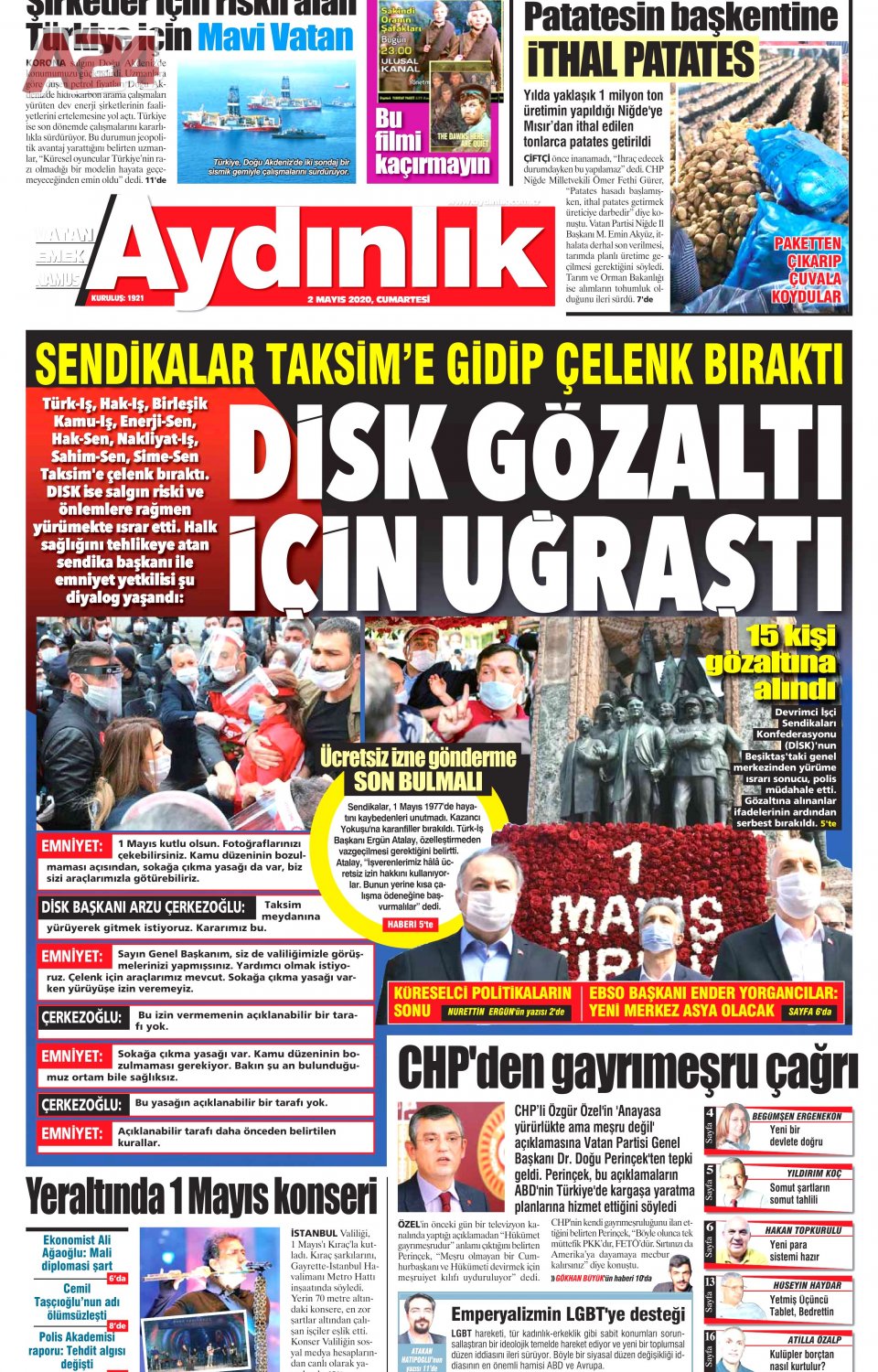 Aydınlık Gazetesi